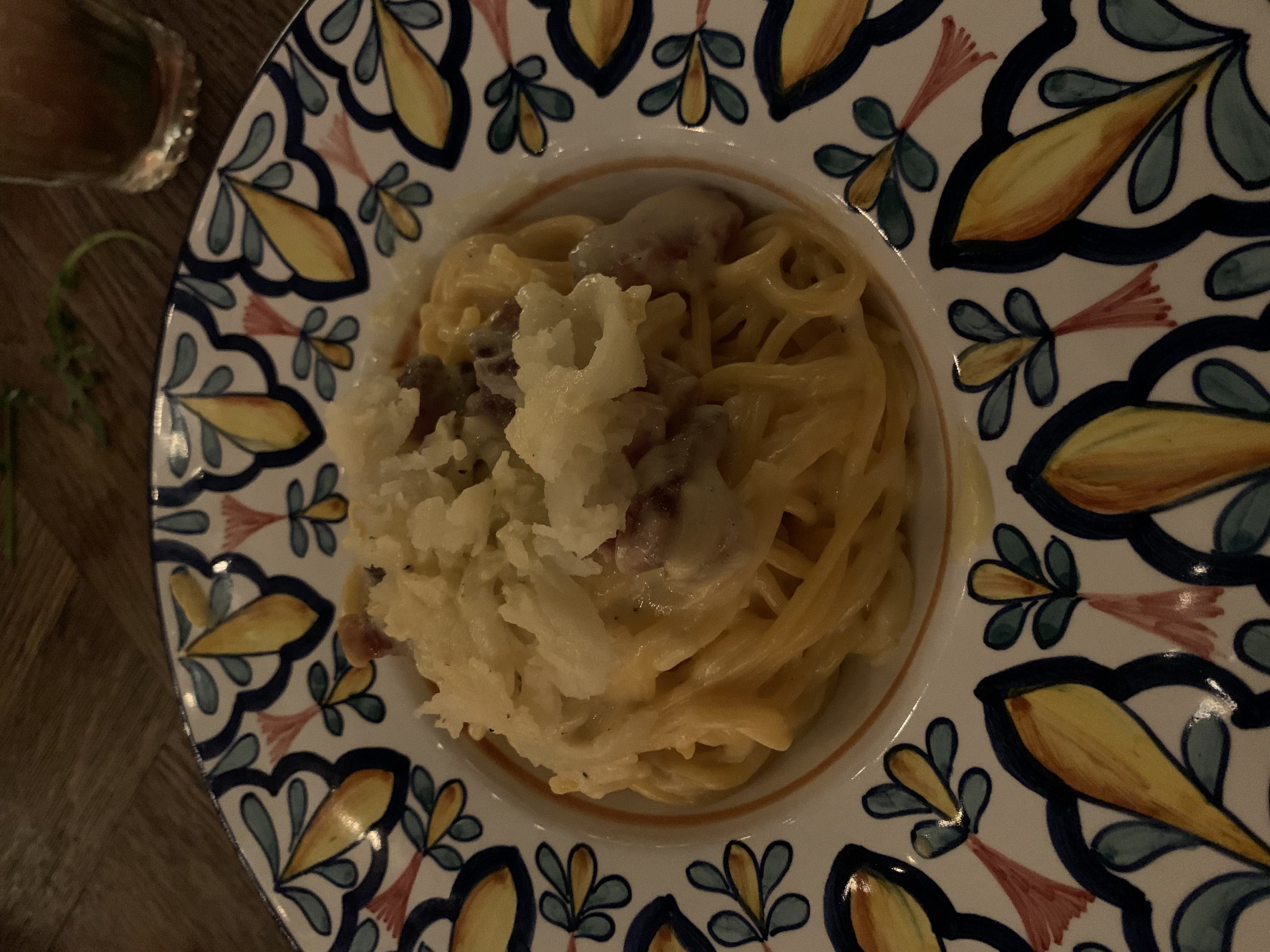 … and had AWESOME carbonara!