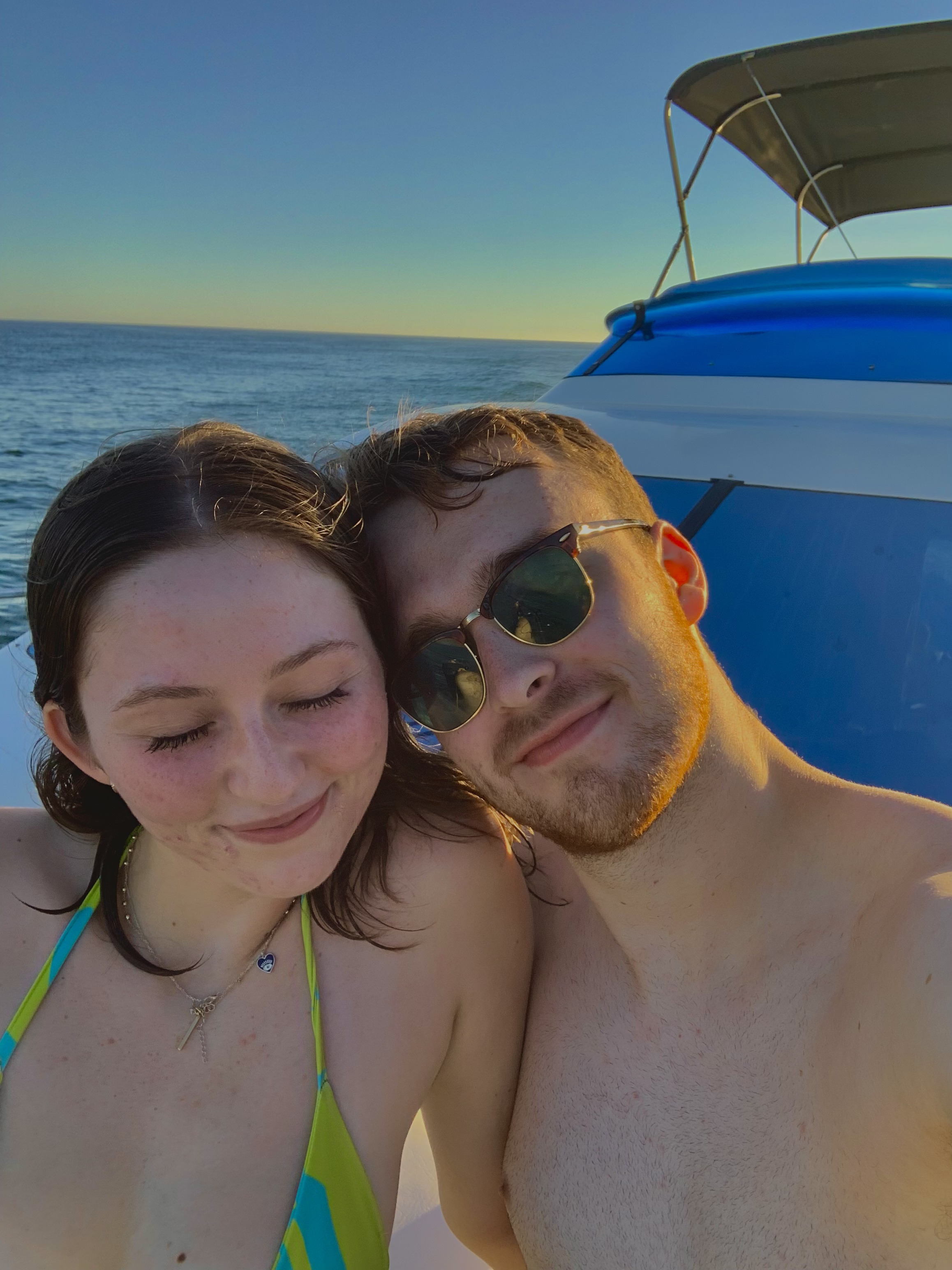 We spent the summer together in Porchugal