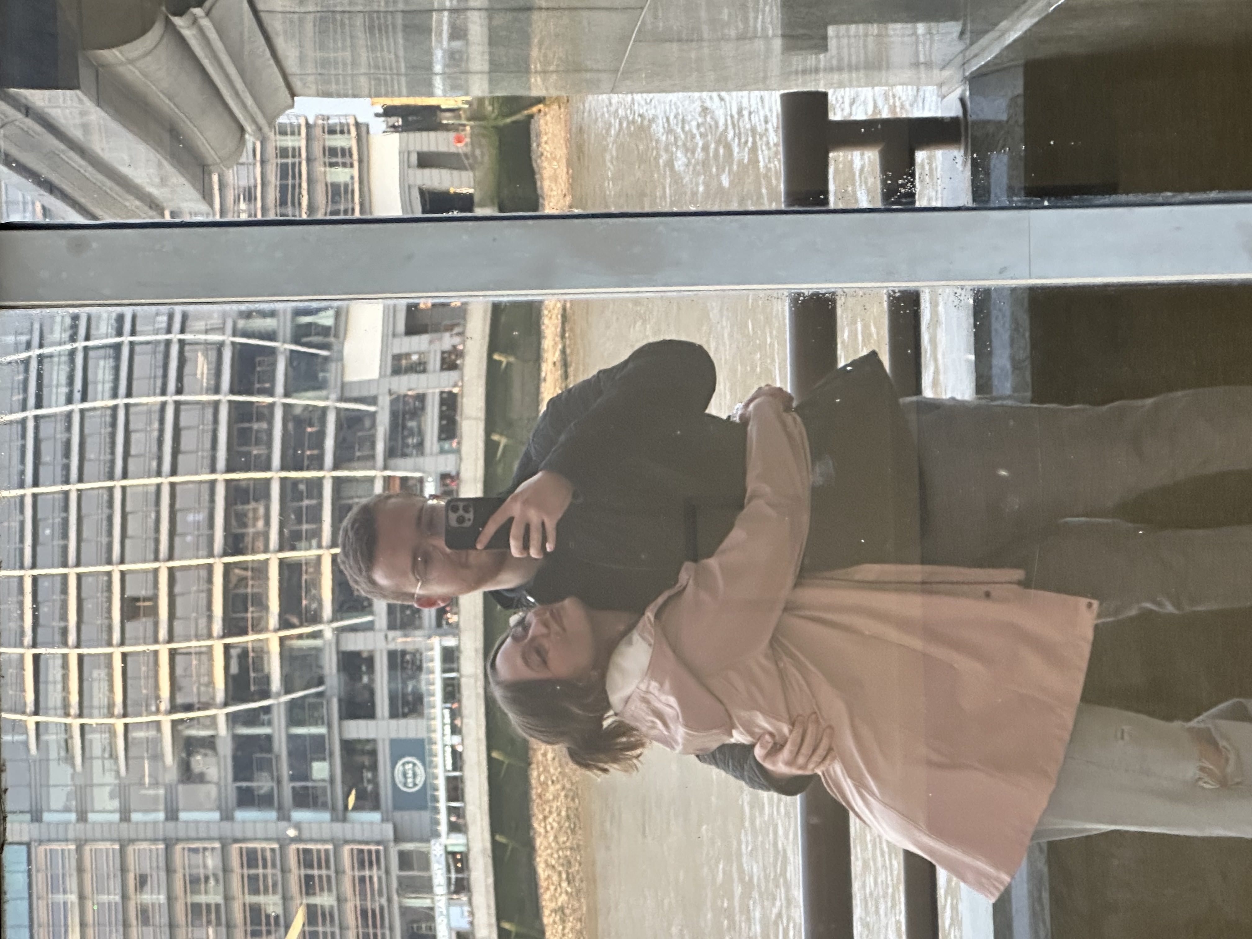 We EVEN hugged by the River