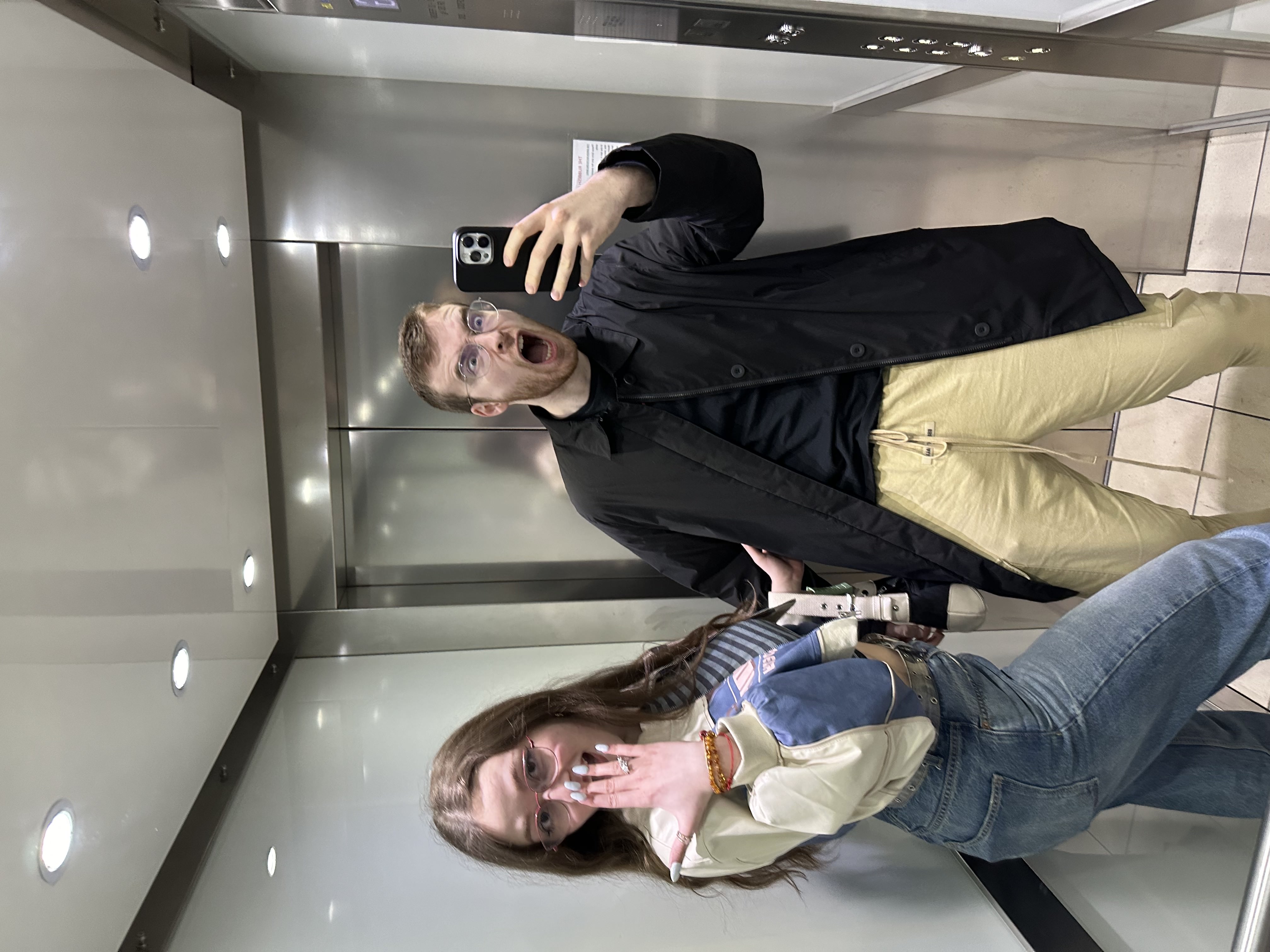 Did some more elevator selfies