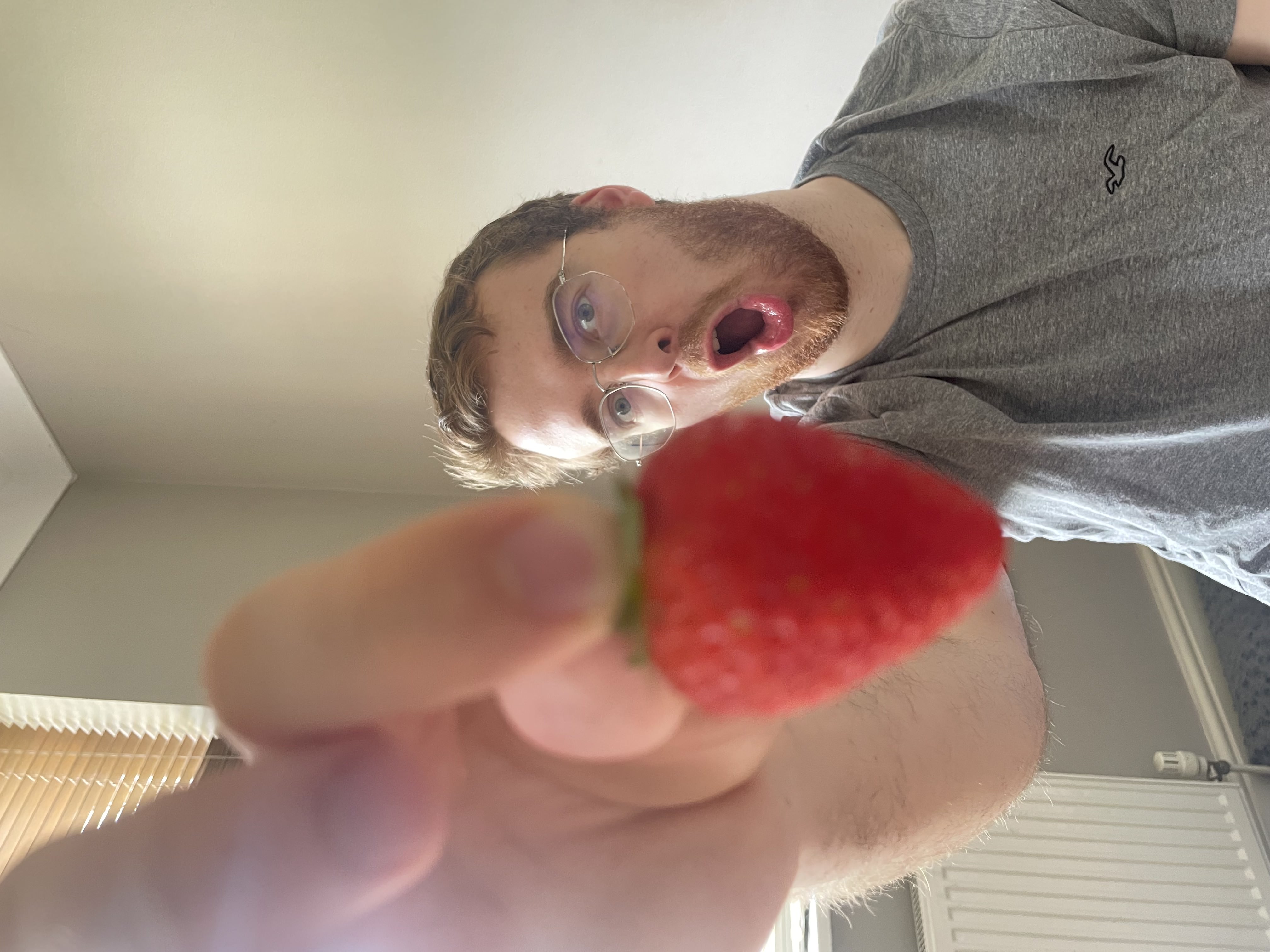 Found a quintessential strawbedberry™.