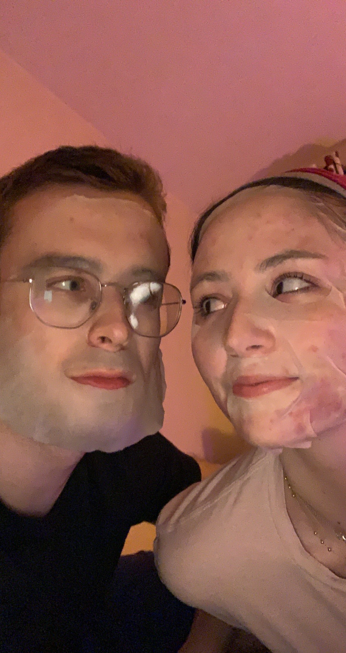 And we did masks together as you convinced me to get a BEERD